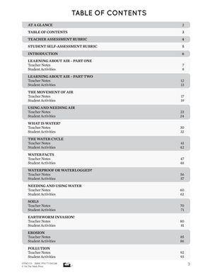 Air, Water & Soil in the Environment - Earth Science Grade 2