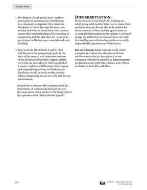 Earth, Weather & Waste - Earth Science Grade 3