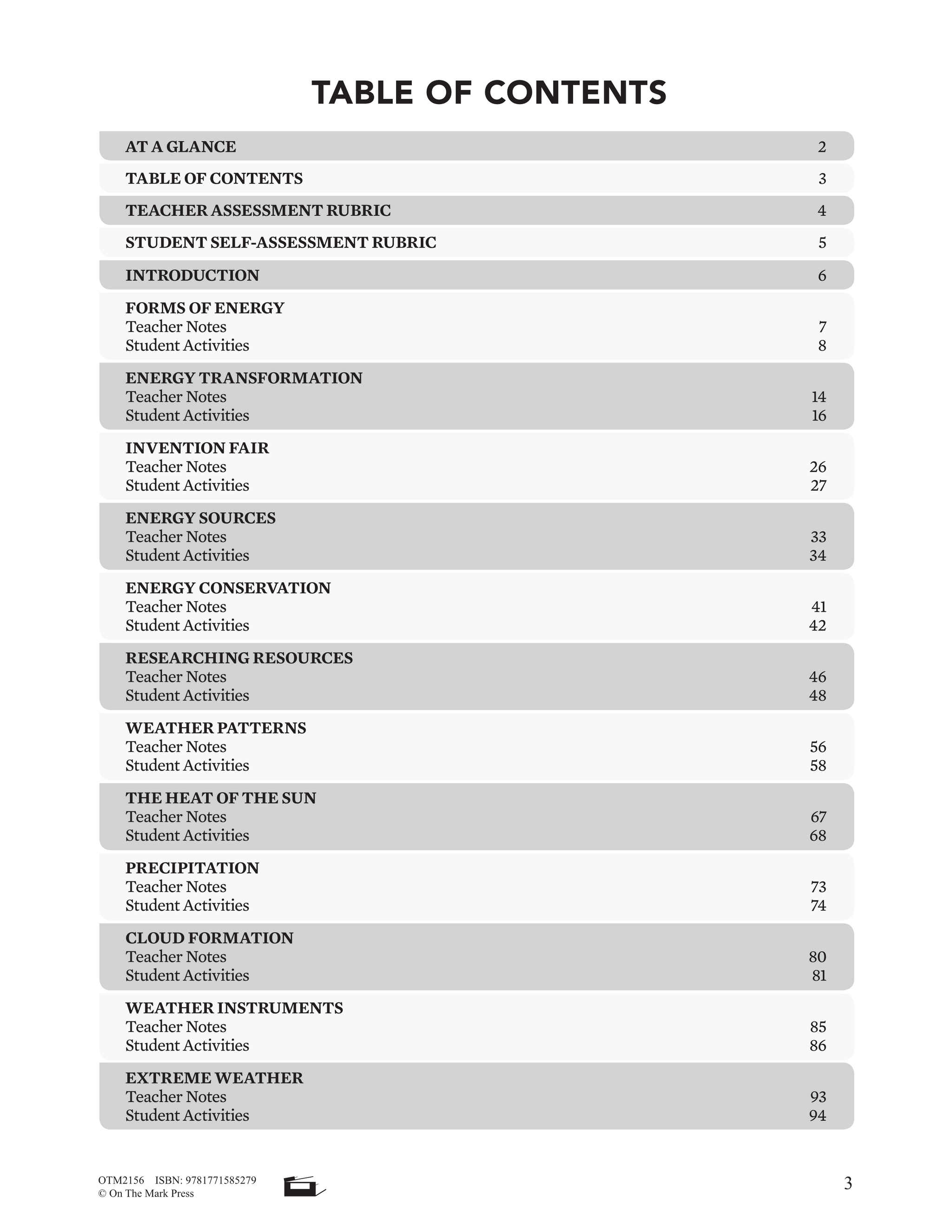 Energy Conservation, Weather & Resources - Earth Science Grade 5