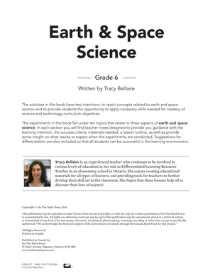 Our Solar System & Technology in Space - Earth Science Grade 6
