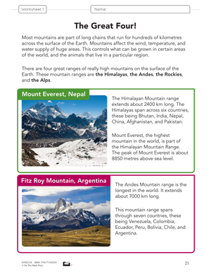 Earth's Resources & Heat in the Environment - Earth Science Grade 7