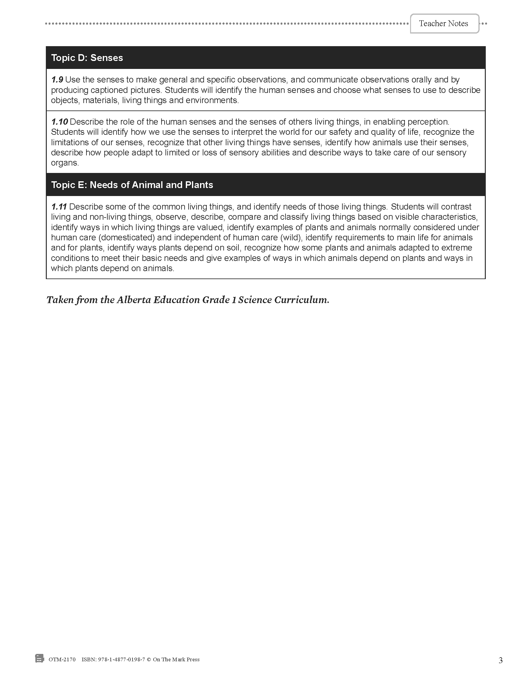 Alberta Grade 1 Science & Social Studies Full Year Savings Bundle!