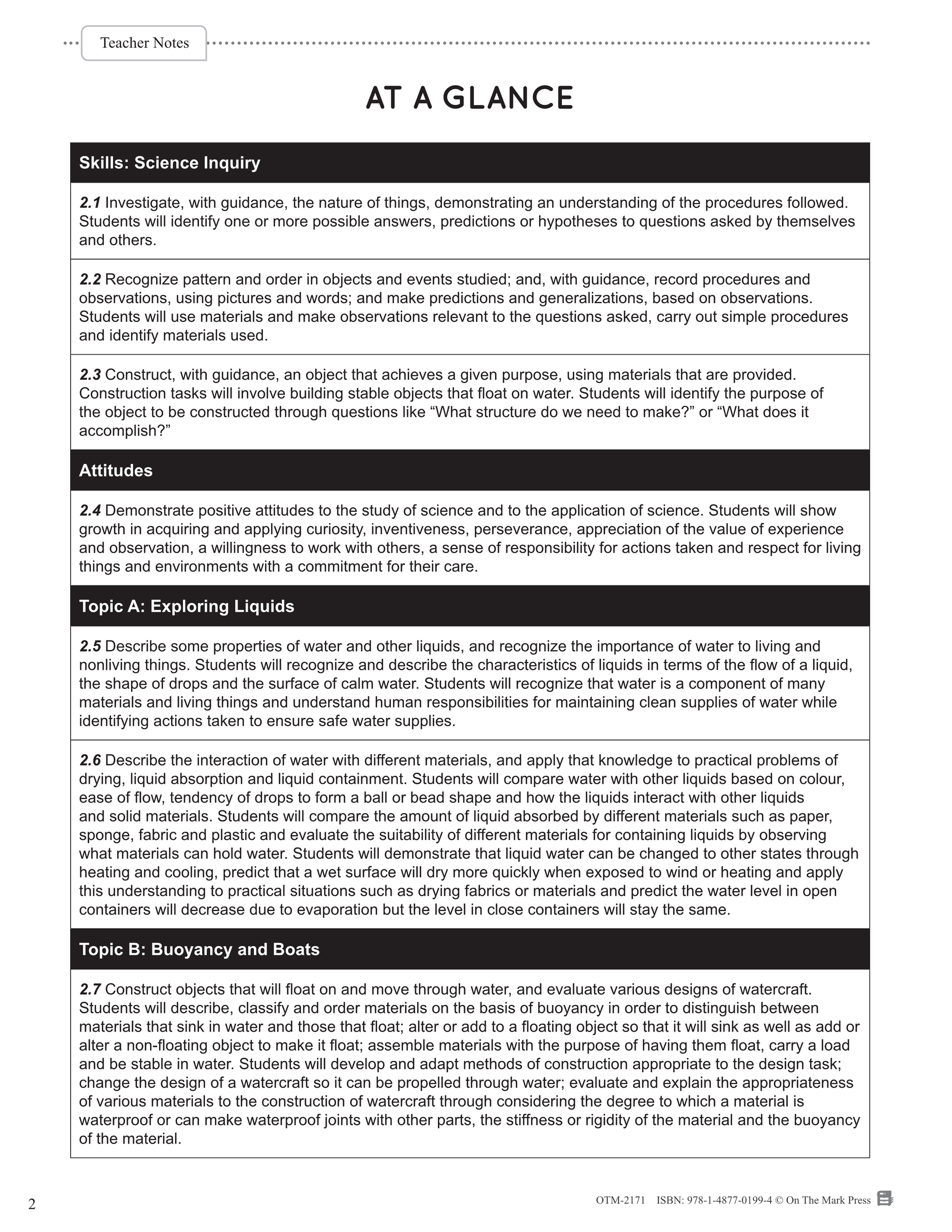 Alberta Grade 2 Science Curriculum - An Entire Year of Lessons!