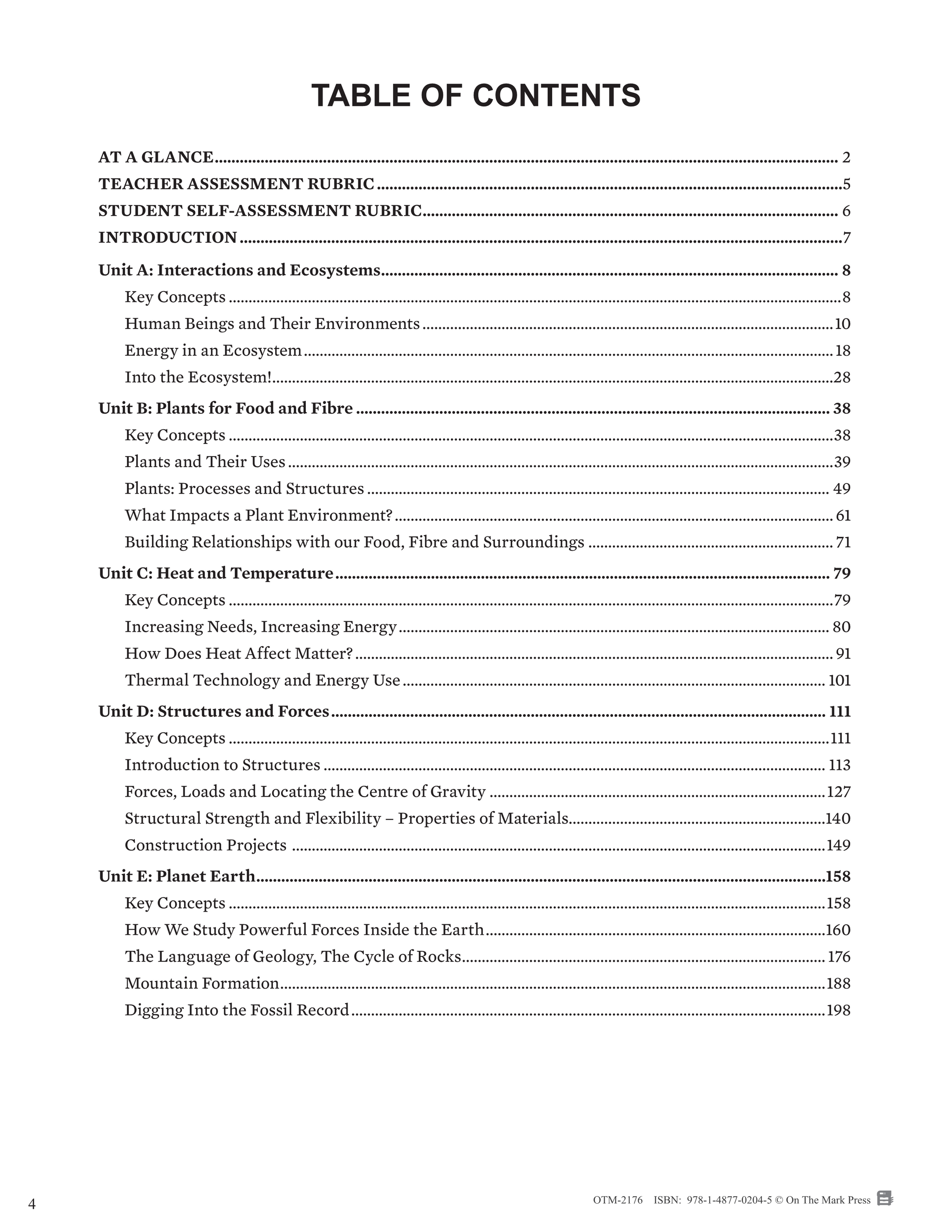 Alberta Grade 7 Science Curriculum - An Entire Year of Lessons!