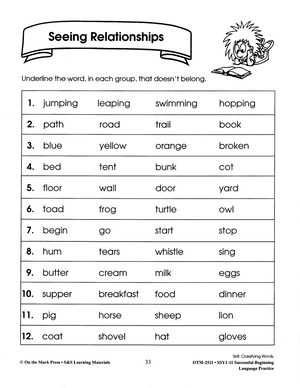 Beginning Language Practice Big Book Grades 1-3 Build Their Skills Bundle!