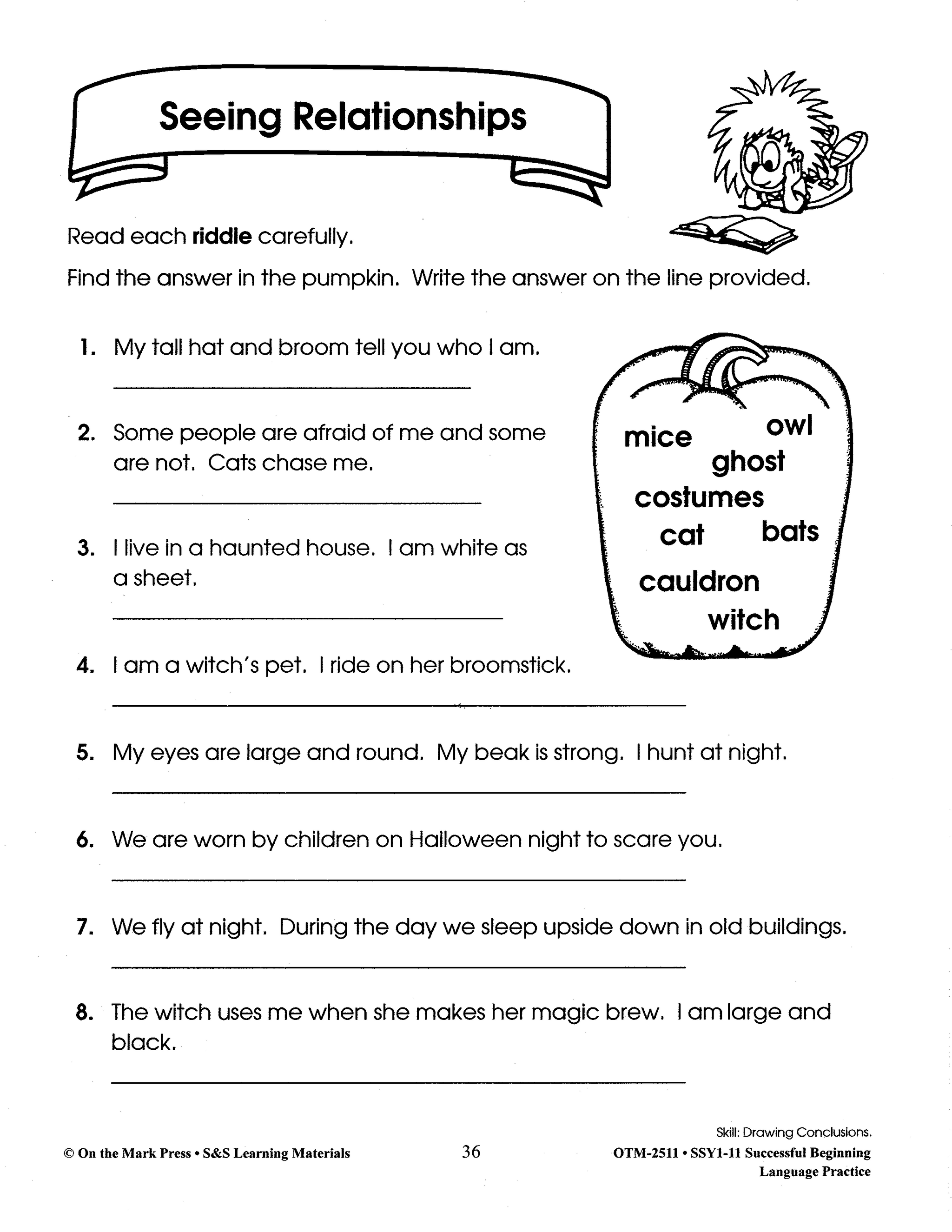 Beginning Language Practice Big Book Grades 1-3 Build Their Skills Bundle!