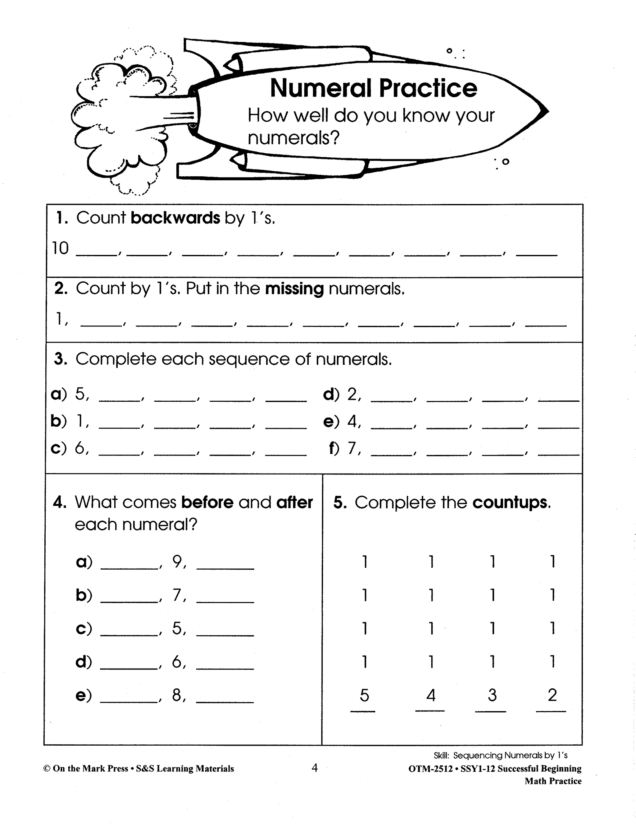Successful Beginning Math Practice Big Book Gr. 1-3 - Build Their Skills Bundle!