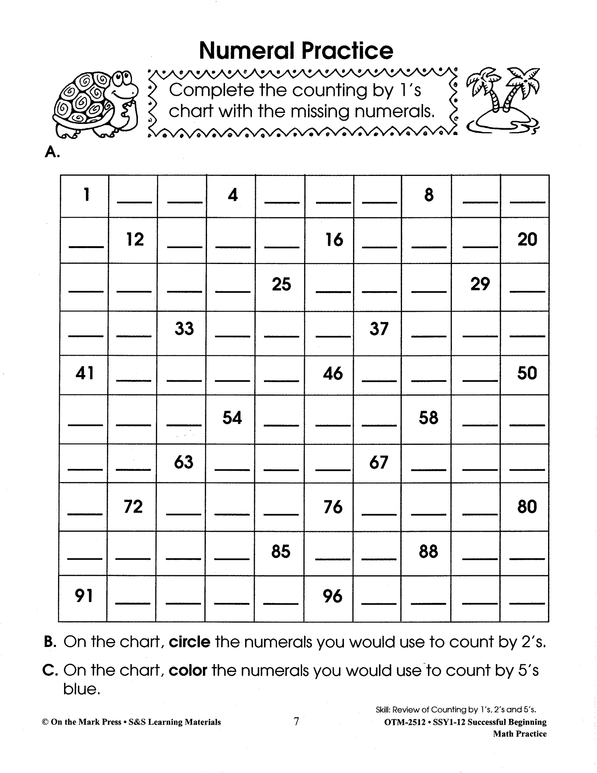 Successful Beginning Math Practice Big Book Gr. 1-3 - Build Their Skills Bundle!