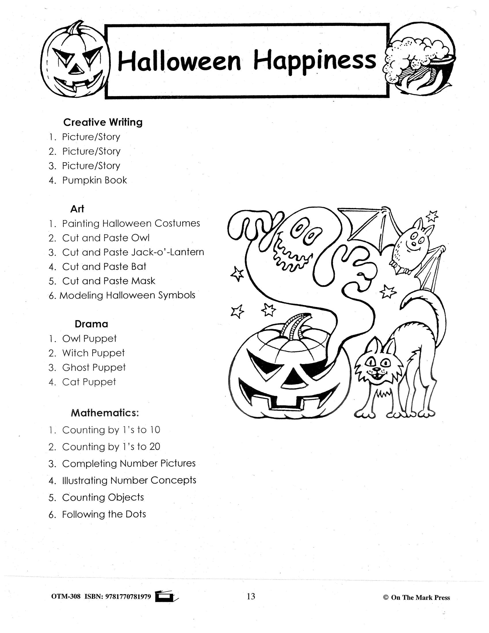 Halloween Happiness Grade 1