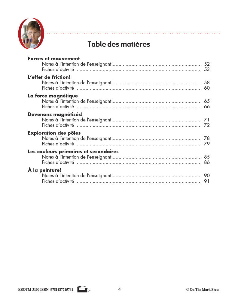 Sciences physiques 1e année