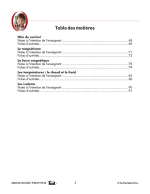 Sciences physiques 2e année