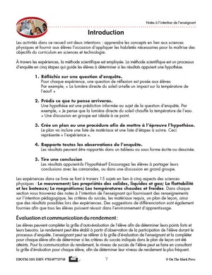 Sciences physiques 2e année