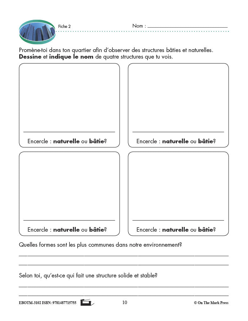 Sciences physiques 3e année