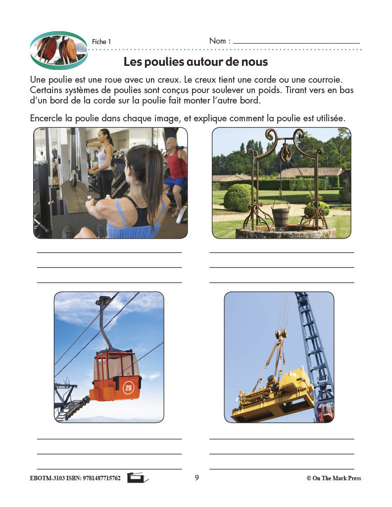 Sciences physiques 4e année