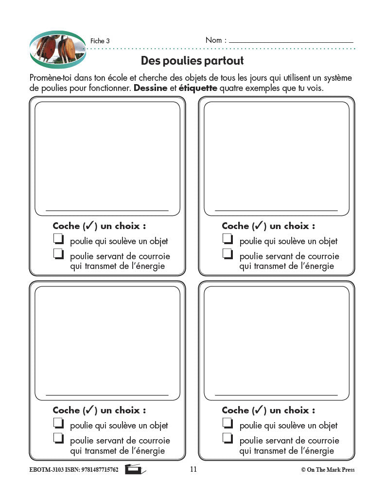 Sciences physiques 4e année