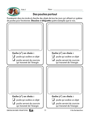 Sciences physiques 4e année