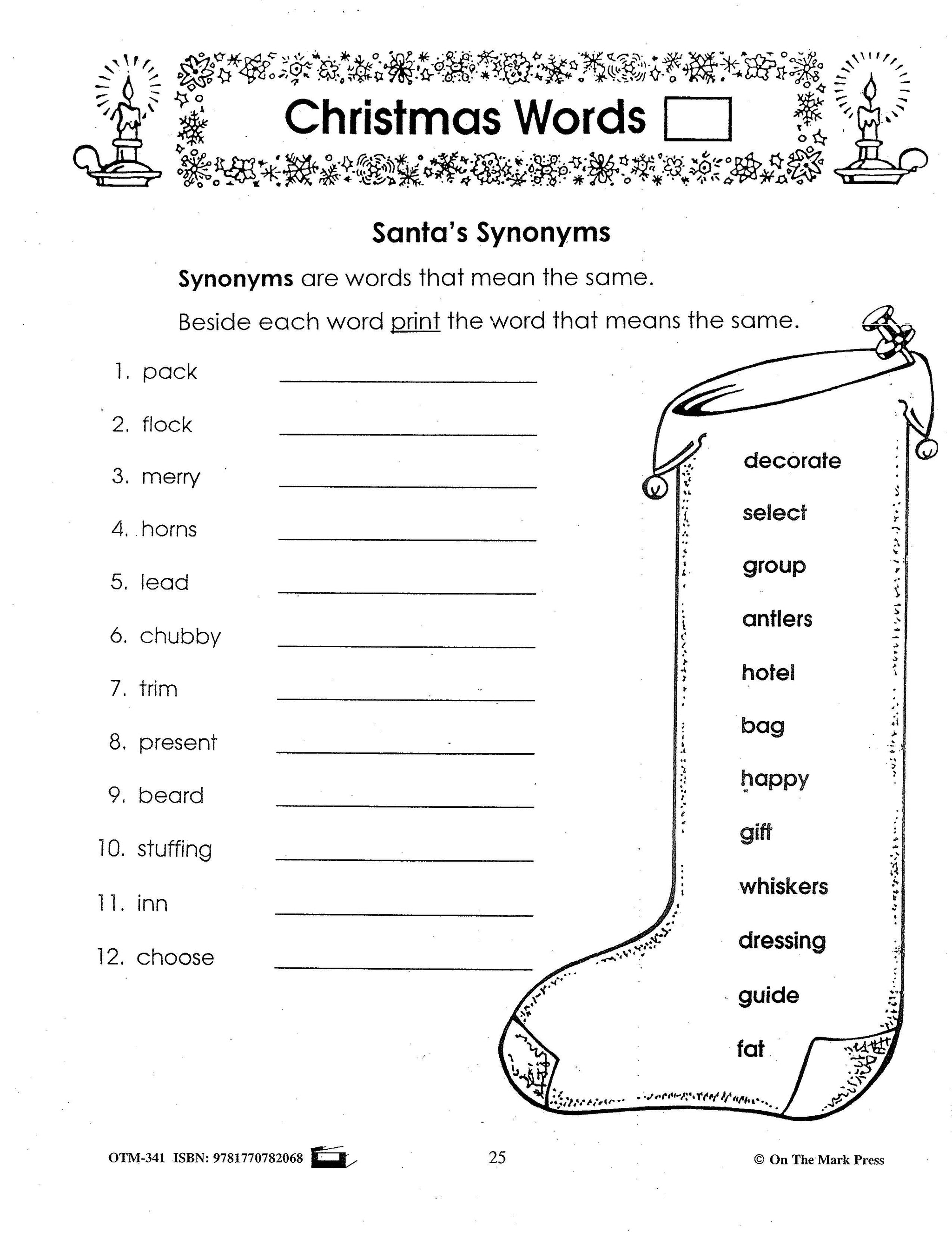 It's Christmas Time Grade 3