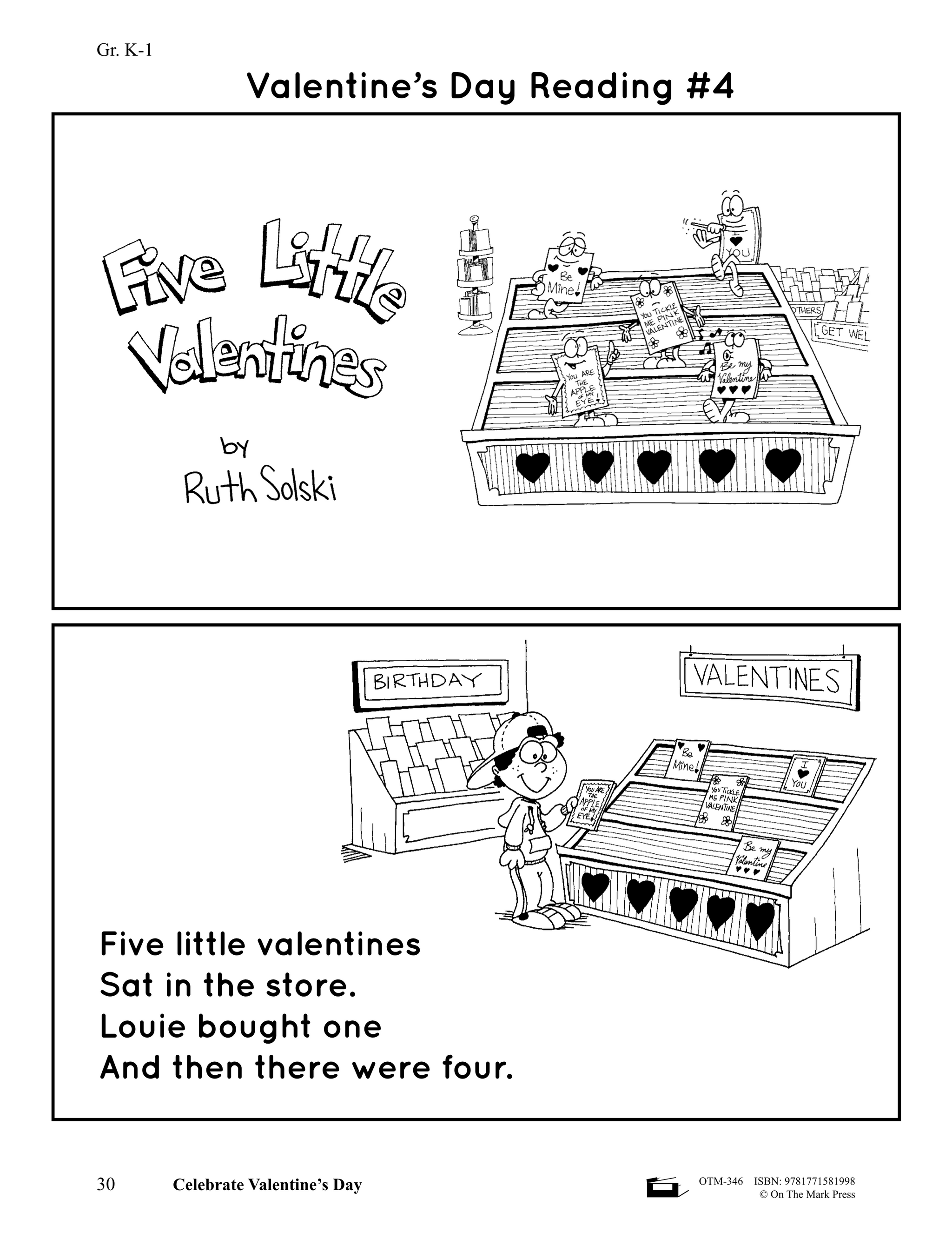 Celebrate Valentine's Day Grades Kindergarten to 3