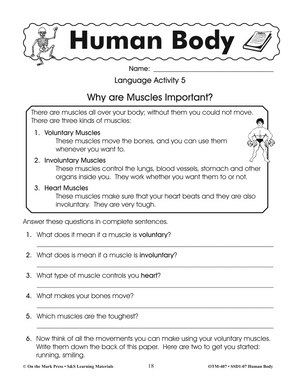 The Human Body Grades 2-4