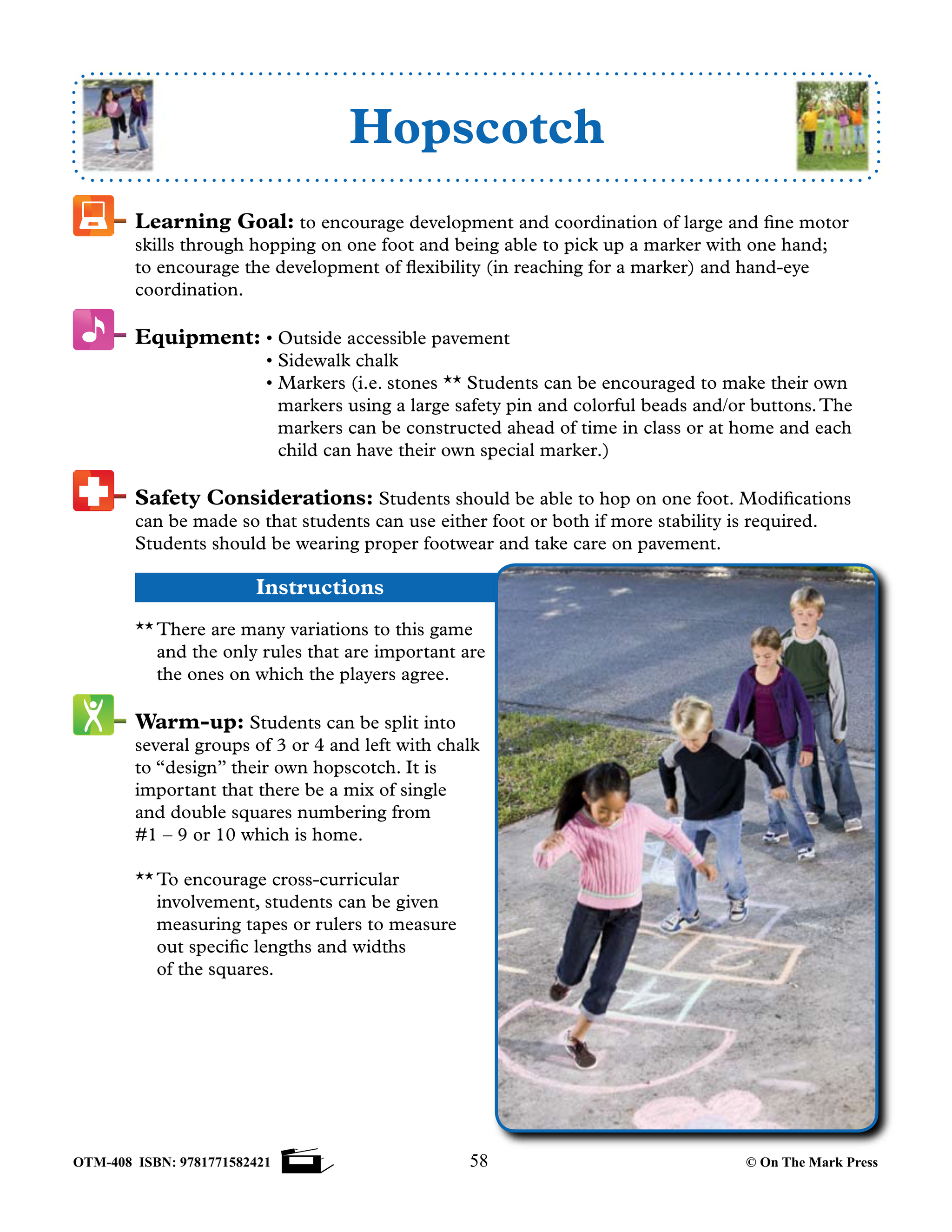 Daily Fitness Activities Grades Kindergarten to 1