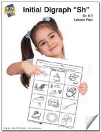 "Sh" Digraph Lesson Plan: Kindergarten - Grade 1