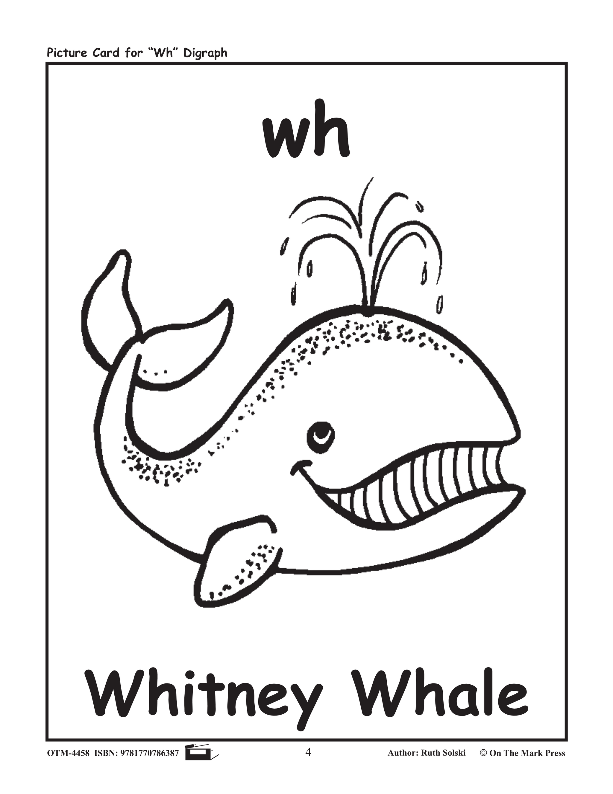"Wh" Digraph Lesson Plan: Kindergarten - Grade 1