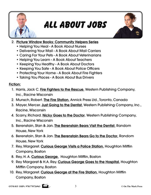 All About Jobs/Careers Grades 1-3