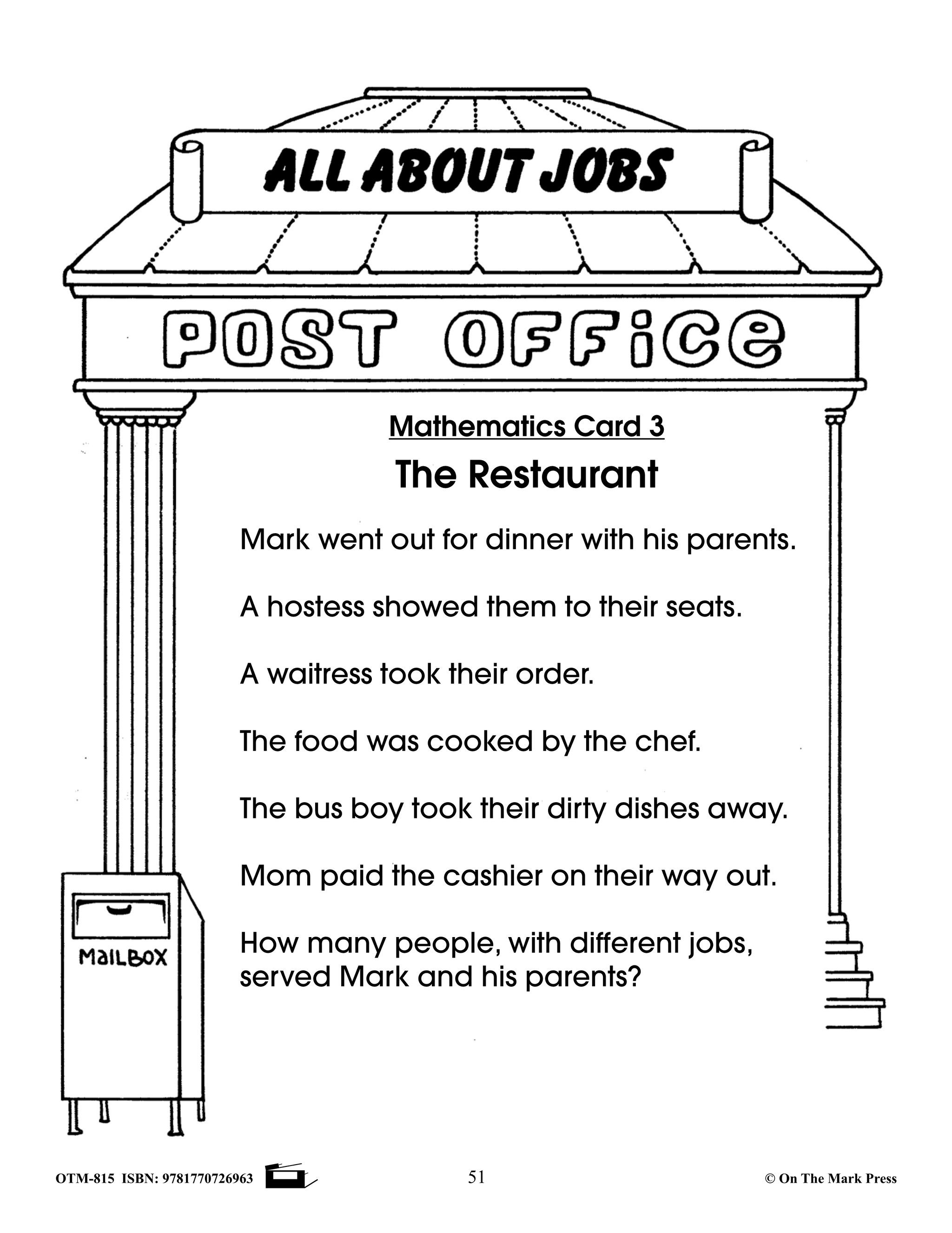 All About Jobs/Careers Grades 1-3