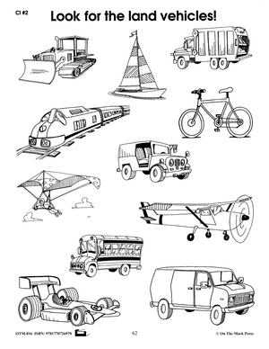 Ways We Travel Grades Preschool to Kingergarten