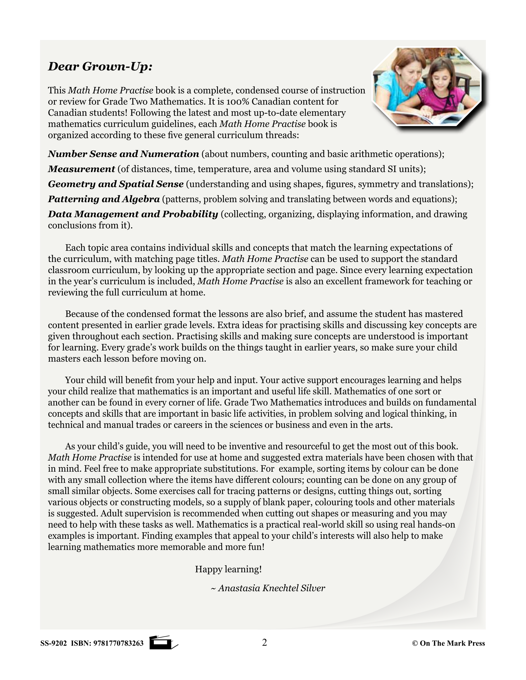 Canadian Math Home Practise Grade 2