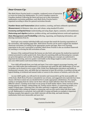 Canadian Math Home Practise Grade 4