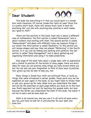 Canadian Math Home Practise Grade 4