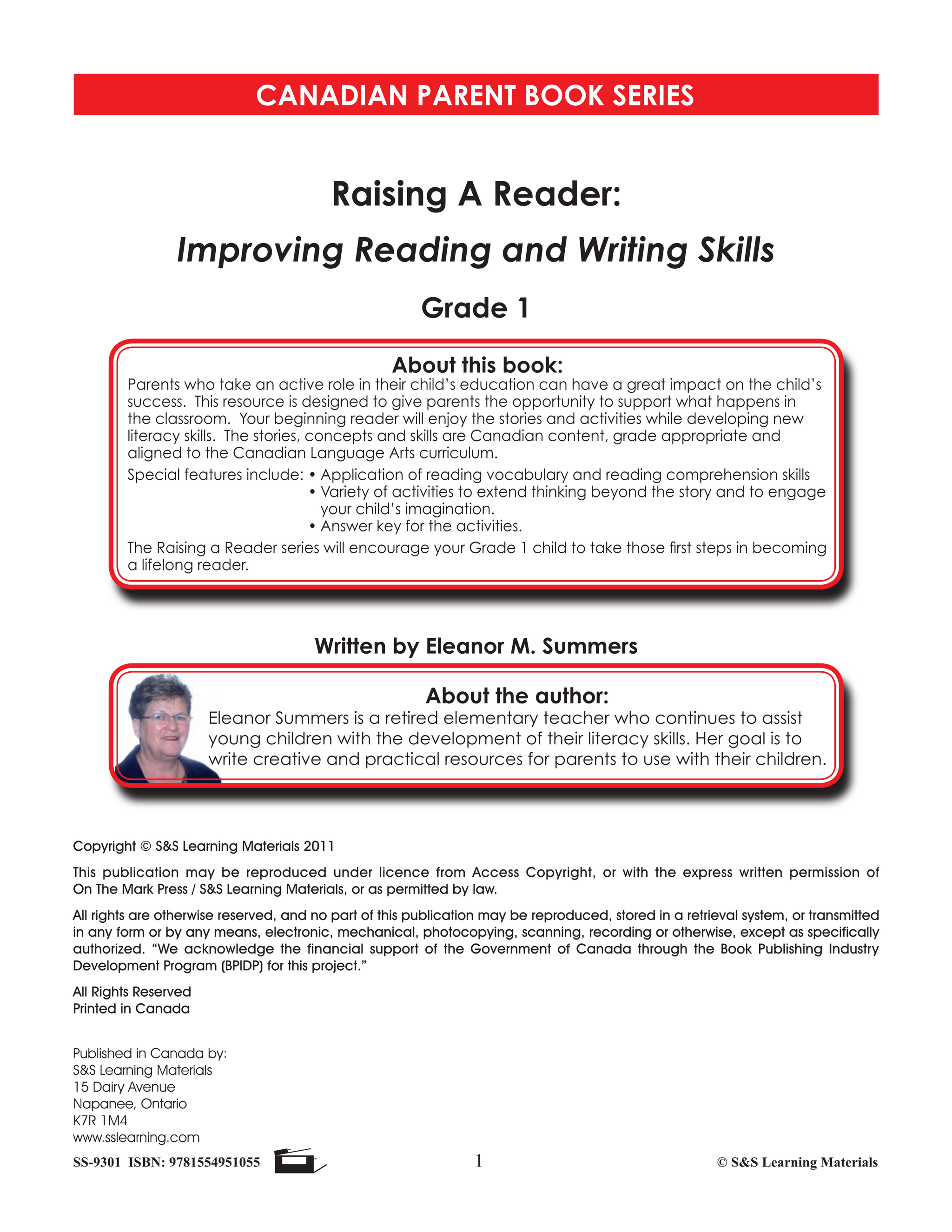 Raising A Reader: Grade 1