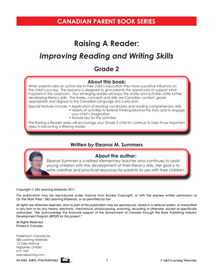 Raising A Reader: Grade 2 - Reading and Language Skills