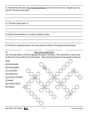 Reading Comprehension Exercises Grade 6 for the Ontario Standardized Test!