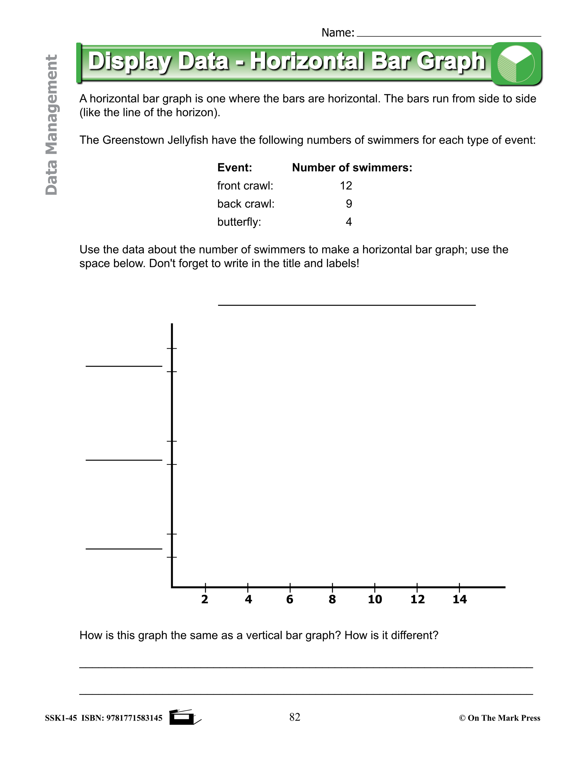 Canadian Data Management Lesson Plans & Activities Grade 3