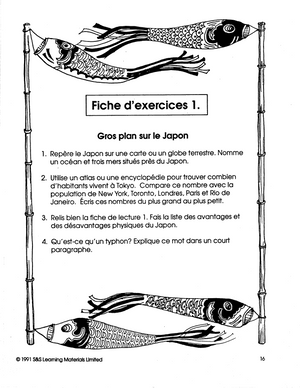 Japon 5e à 8e année