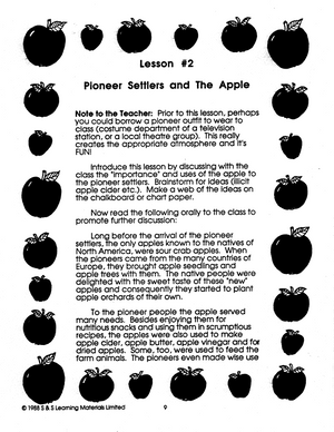 An Apple Celebration Grades 4-6