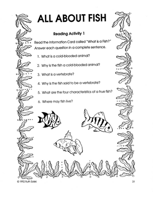 All About Fish Grades 4-6