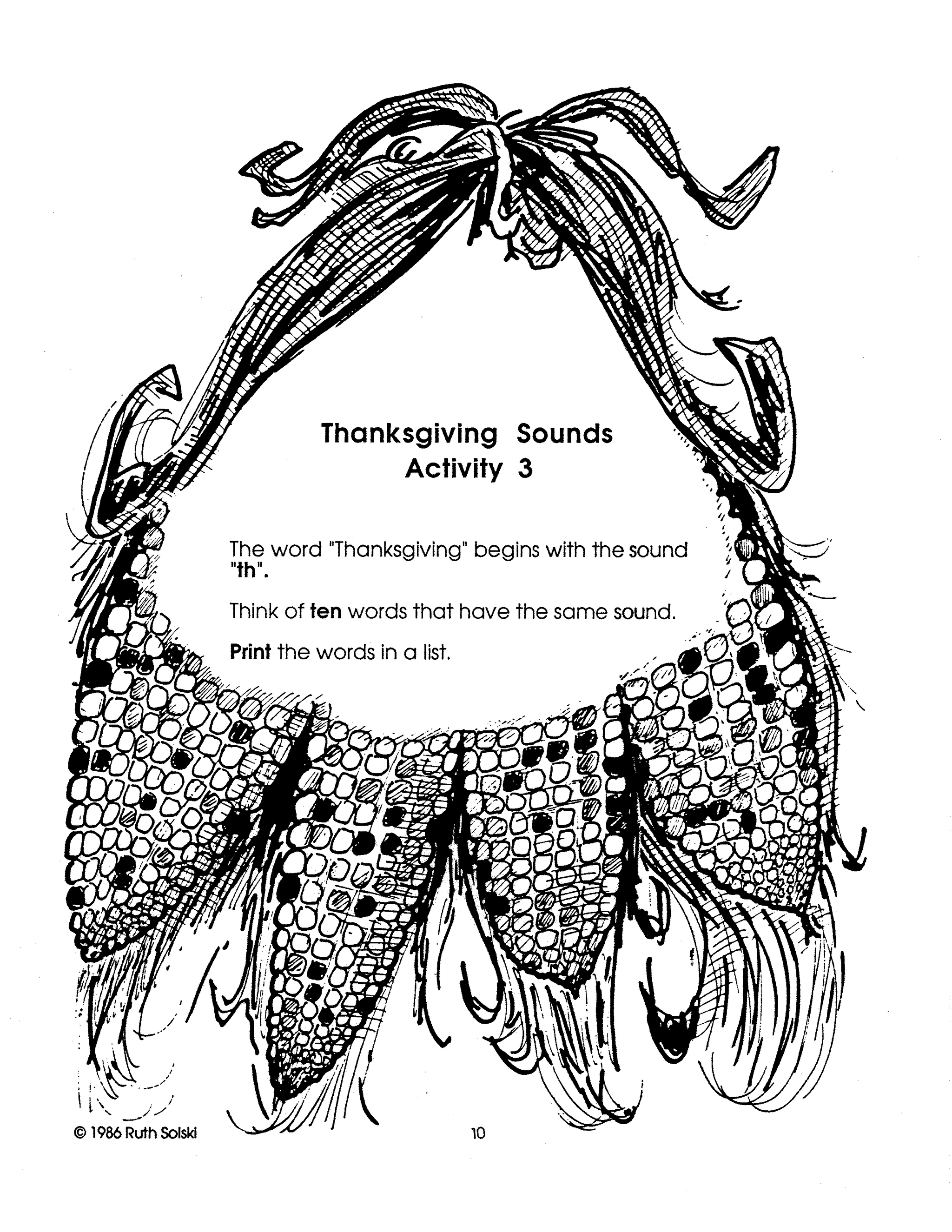 A Time of Plenty Grade 2 - Thanksgiving Centers