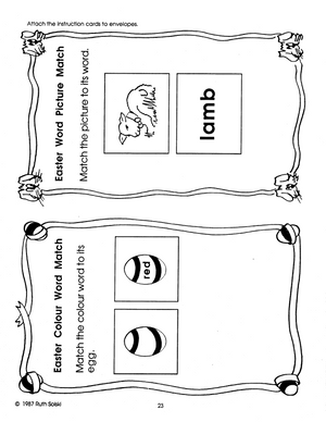 Easter Delights Theme Grades PreK-K