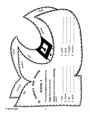 Celebrate Shamrock Day Theme Unit Grade 2