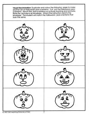 Hallowe'en Spirits Grades Prek-K