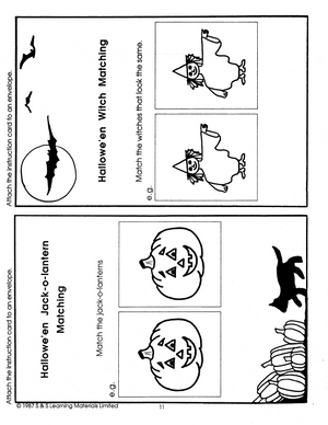 Hallowe'en Spirits Grades Prek-K