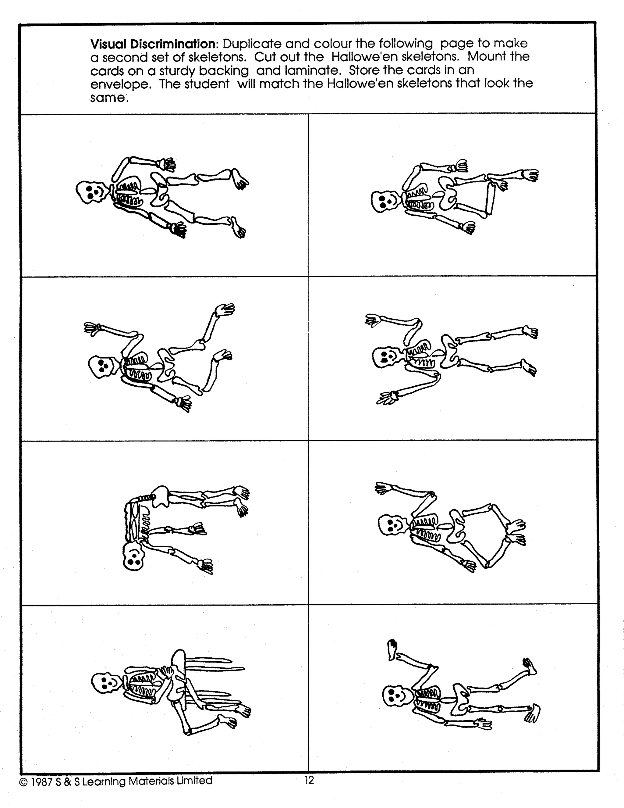 Hallowe'en Spirits Grades Prek-K