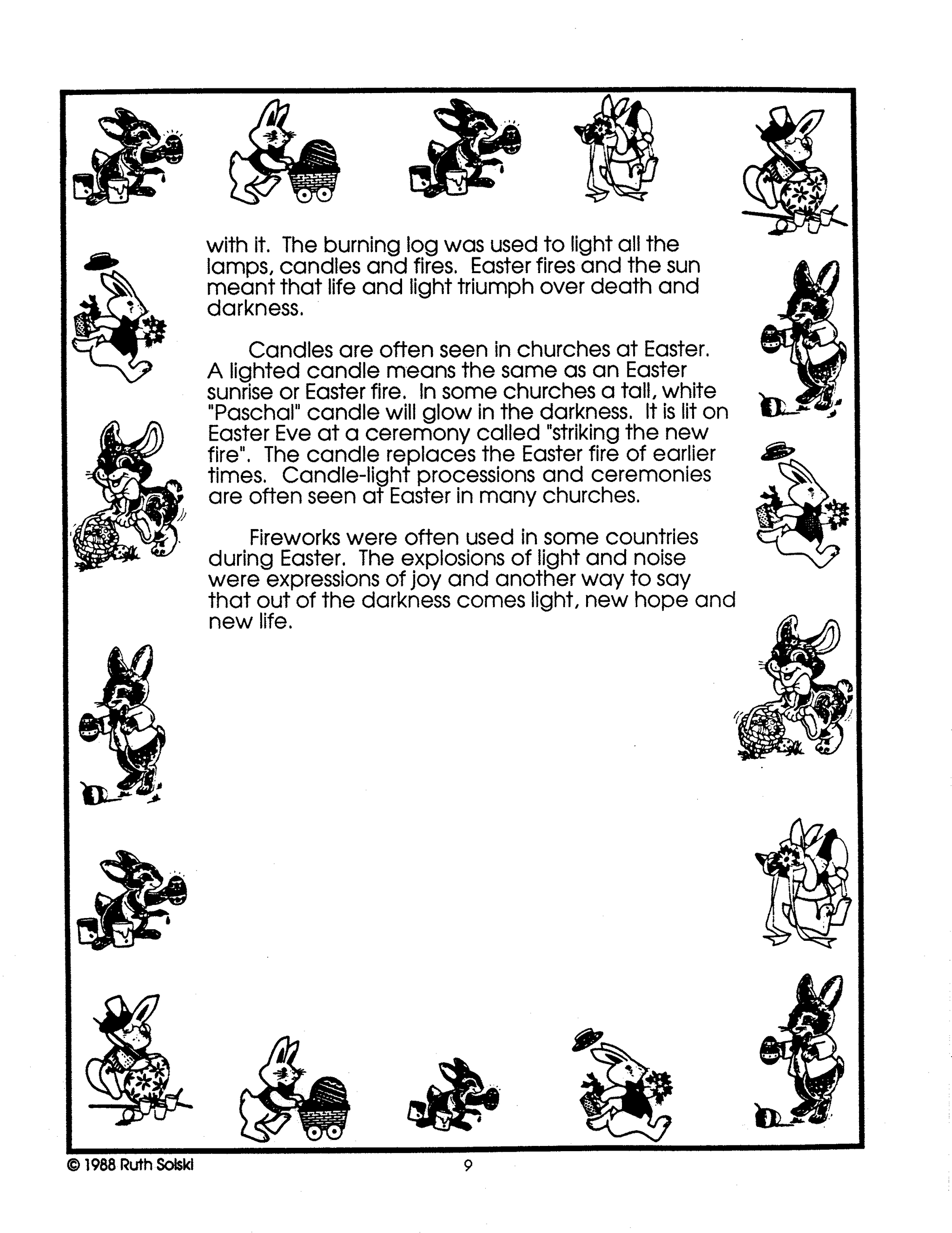 Celebrate Easter Theme Grades 4-6