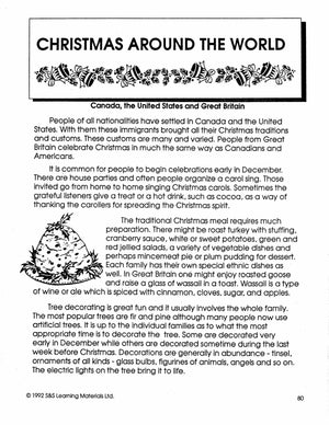 Christmas Around the World Grades 4-6