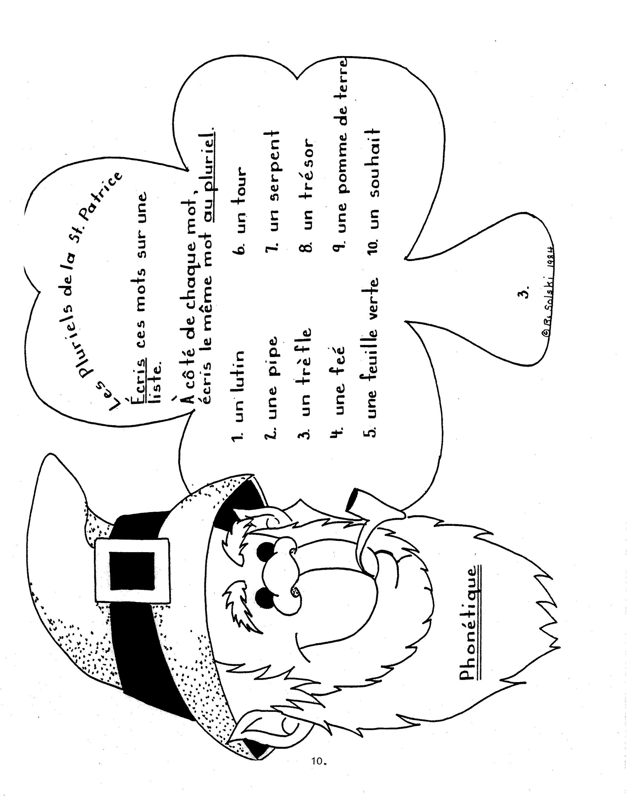 La vie en vert 3e à 4e année