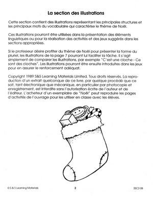 Noël 1e à 3e année