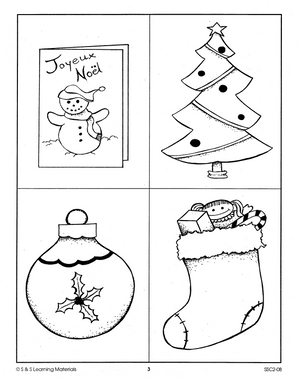 Noël 1e à 3e année